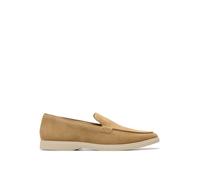 Clarks - Torford Easy, Mocasín de los Hombres, Dark Sand Suede,