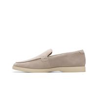 Clarks - Torford Easy, Mocasín de los Hombres, Grey Suede,