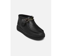 CLARKS Zapatos con cordón 'Torhill Hi' negro, Talla 41