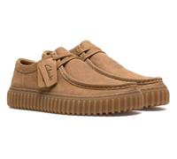 Clarks TORHILL LO 26186161 Zapatos Náuticos Hombre Cuero Cordones Dark Sand