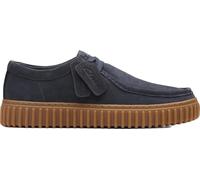 Clarks Torhill Lo Oxford para hombre, Azul Marino Gamuza, 47 EU