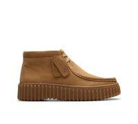 CLARKS Zapatos de ante Torhill Moss. Color beige