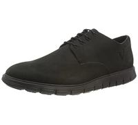 Clarks Trackflex Path, Zapatillas Hombre, Nobuck Negro, 45 EU