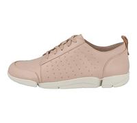 Clarks Triamelia Edge Zapatillas Mujer, Beige (Blush Leather Blush Leather), 39.5 EU