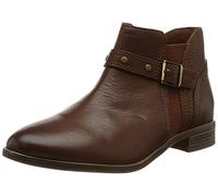 Clarks Trish Strap, Botas Estilo Chelsea Mujer, Lea marrón Oscuro, 37 EU