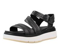 Clarks - Tuscan Strap, Sandalia De las mujeres, Black Leather,