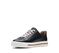 Clarks Un Maui Lace, Zapatillas de Gimnasia Mujer, Black Leather, 42 EU