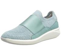Clarks Un Rio Knit, Mocasines, para Mujer, Turquesa (Turquoise Knit), 37 EU