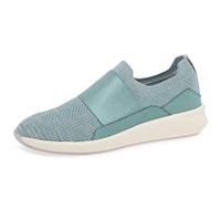 Clarks Un Rio Knit, Mocasines, para Mujer, Turquesa (Turquoise Knit), 40 EU