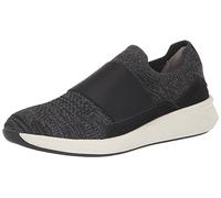 Clarks Un Rio Knit, Zapatillas Mujer, Punto Negro, 38 EU Ancho