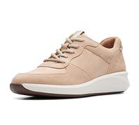 Clarks Un Rio Sprint, Zapatillas, para Mujer, Beige (Light Sand Comb), 39.5 EU
