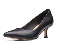 Clarks Violet55 RAE - Zapatos de Piel, Black, 35.5 EU