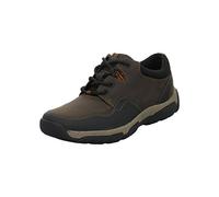 Clarks Walbeck Edge 261219237 - Zapatillas para hombre, color Marrón (Brown Weather Proof Lea), talla 44.5
