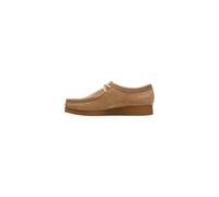 Clarks - WallabeeEVO, Derby De Las Mujeres, Dark Sand Suede,