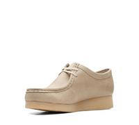 Clarks Wallabee PadmoraMary Jane - Zapatos Planos para Mujer, Gris Pardo Desgastado, 37 EU