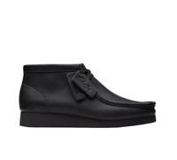 Clarks Wallabeeevo BT Chukka - Botas para Hombre, Piel Negra, 44 EU