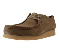 Clarks - WallabeeEVO, Derby De Las Mujeres, Dark Olive SDE,
