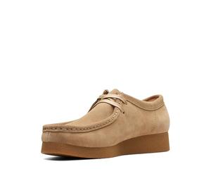 Clarks - WallabeeEVO, Zapatillas De Las Mujeres, Dark Sand Suede,