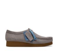 Clarks WallabeeEVO, Zapatillas Mujer, Dark Grey SDE, 36 EU