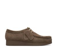 Clarks WallabeeEVO, Zapatillas Mujer, Olive Suede, 37.5 EU