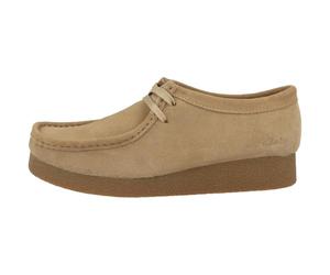 Clarks Wallabeeevosh-, Gamuza Arena Oscura, 42 EU