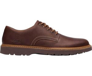 Clarks Weltridge Low - Zapatos Bajos para Hombre, Piel de Cera de Abeja, Talla 6, Piel de Cera de Abeja, 39.5 EU