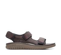 Clarks Wesley Bay, Sandalia, para Hombre, Marrón (Brown), 46 EU