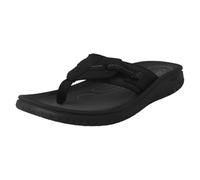 Clarks Wesley Sun, Chanclas Hombre, Black Leather, 43 EU
