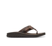 Clarks Wesley Sun, Chanclas Hombre, Beeswax Leather, 47 EU