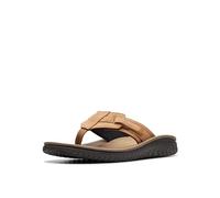 Clarks Wesley Sun, Chanclas Hombre, marrón (Tan Leather), 42 EU