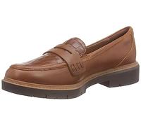 Clarks Westlynn Ayla, Mocasín Penny Mujer, Tan Leather, 39.5 EU