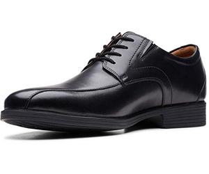 Clarks Whiddon Pace Black Leather 11 D (M)
