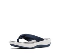 CLARKS Women's Arla Glison Platform, Blue Heather Fabric, 10 Medium US