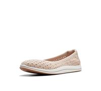 Clarks Women's Breeze Roam Ballet Flat, Light Sand, 9.5 Wide