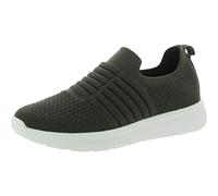 Clarks Women's Ezera Walk Sneaker, Dark Olive, 6.5 Wide