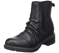 Clarks Women's Hearth Rose Fashion Boot, Piel negra, 41.5 EU