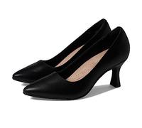 Clarks Kataleyna Gema, Zapatos de tacón Mujer, Black Leather, 38.5 EU Ancho