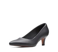 Clarks Women's Linvale Jerica Stiletto, Black Leather, 11 W US