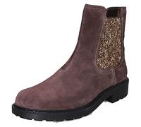 Clarks Women's Opal Sky Fashion Boot, Dark Brown Suede, 37.5 EU