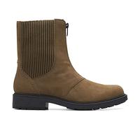 Clarks Women's Orinoco2 Up Ankle Boot, Dark Olive Sde, 41 EU