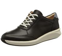 Clarks Un Rio Mix, Zapatillas Mujer, Piel Marina, 42 EU