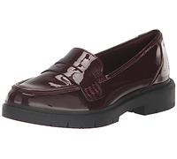 Clarks Women's Westlynn Ayla Loafer, Burgundy Patent, 8.5