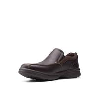 Clarks Zapatillas Bradley Step para Hombre, Cuero de Cera de Abeja, 42.5 EU