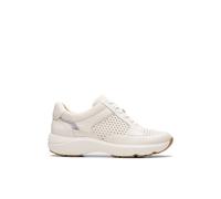 Clarks - Tivoli Walk, Zapatillas De Las Mujeres, Off White Combi,