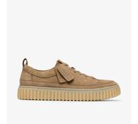 CLARKS Zapatillas de nobuk Torhill Lace. Color Arena