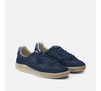 CLARKS Zapatillas de piel CraftRally Ace. Color Azul Marino