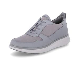 Clarks Zapatillas Deportivas Bajas para Hombre Un Globe, Gris Gris Combi Grey Combi, 41 EU