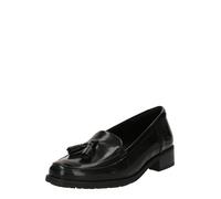 Clarks 261787044, Mocasín Mujer, Black Pat, 39 EU
