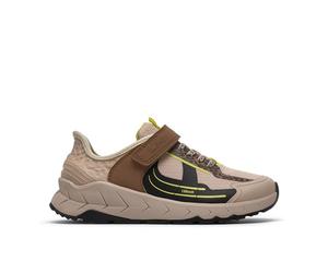 Clarks Zapatillas Unisex para niños Selva Lane K, Beige Combi