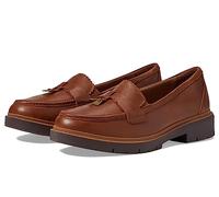 Clarks Westlynn Bella, Mocasín Mujer, Piel marrón Claro, 38 EU
